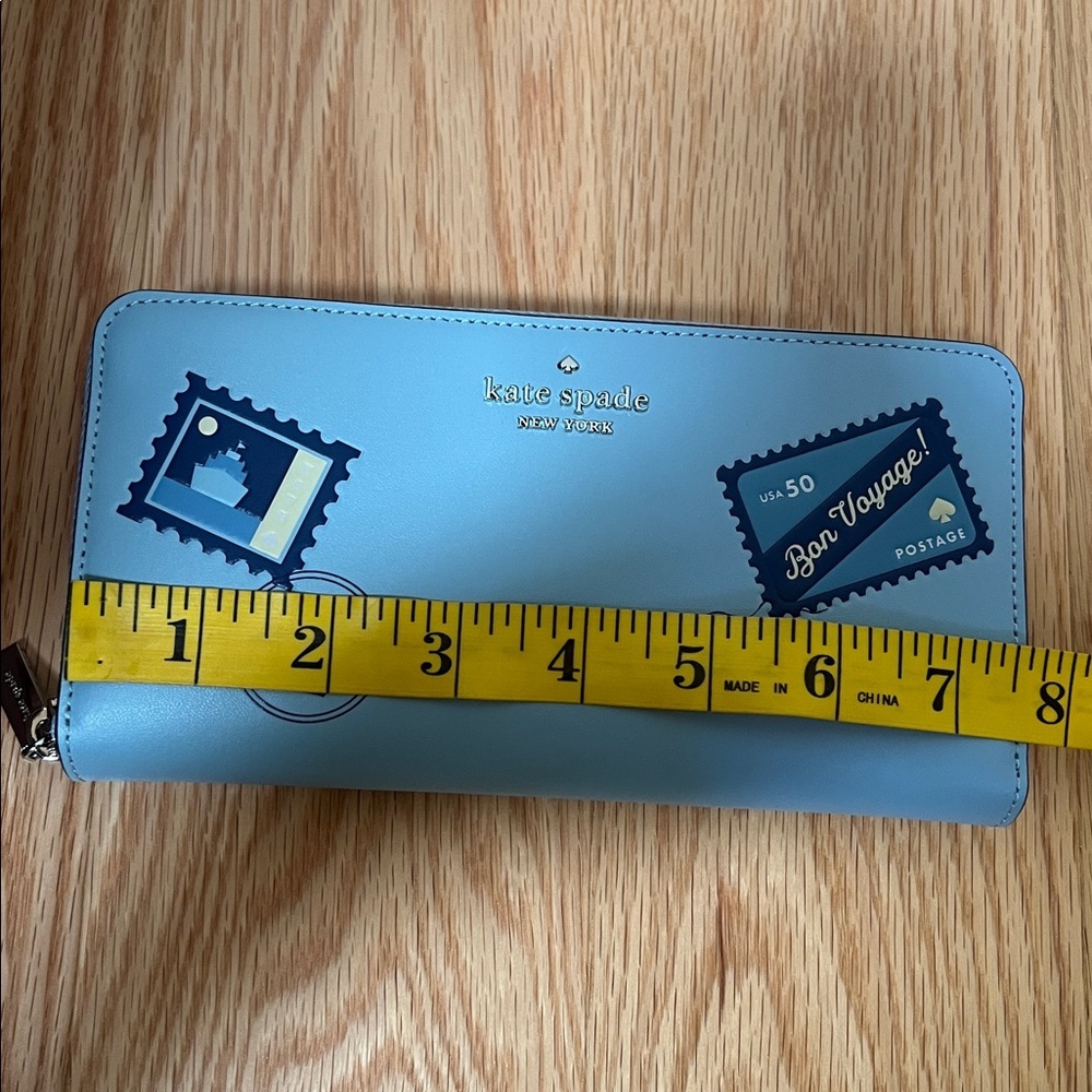 New! Kate Spade fresh water Bon voyage off the grid large continental wallet. - Picture 9 of 10
